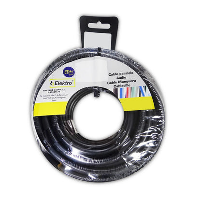 Coaxial TV Antenna Cable EDM 28330 Black 5 m 3 x 1 mm-0