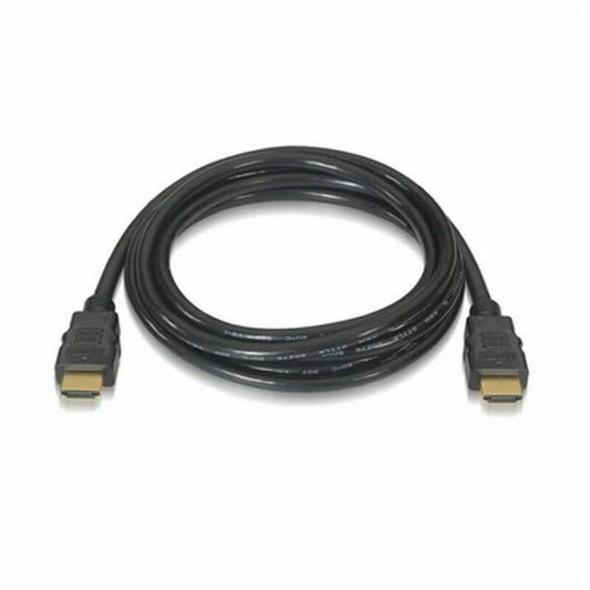HDMI Cable NANOCABLE HDMI V2.0, 1m V2.0 4K 1 m Black 1 m-0