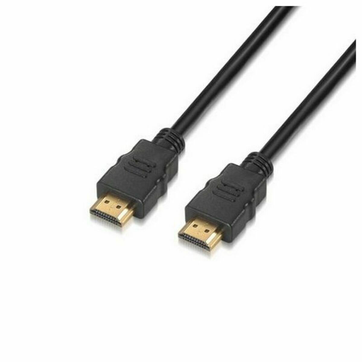 HDMI Cable NANOCABLE HDMI V2.0, 1m V2.0 4K 1 m Black 1 m-6