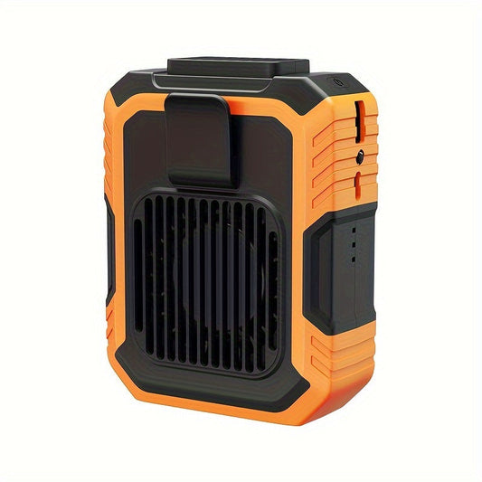 Portable Waist Fan Rechargeable Cooling Power Bank-0